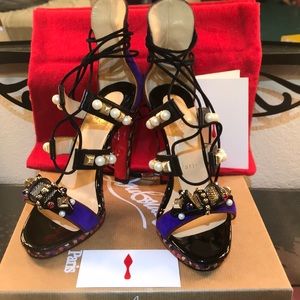 Christian Louboutin limited edition Tudor sandal